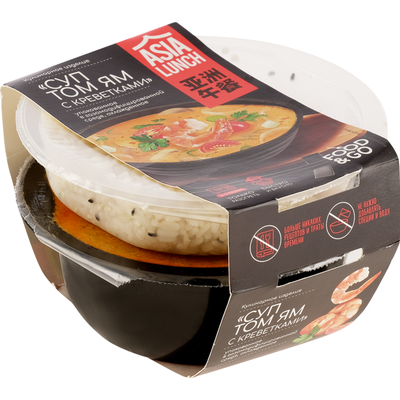 Суп"ТОМ ЯМ"(с креветками,охл)F&G 450г