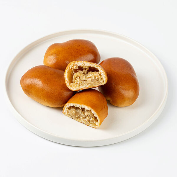 Пирожки с капустной начинкой, 4 шт