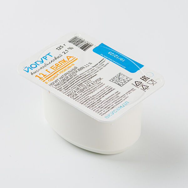 Йогурт высокобелковый 2,1% 125г