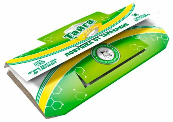 Ловушка от тараканов Тайга клеевая ТМ Selena (Селена)