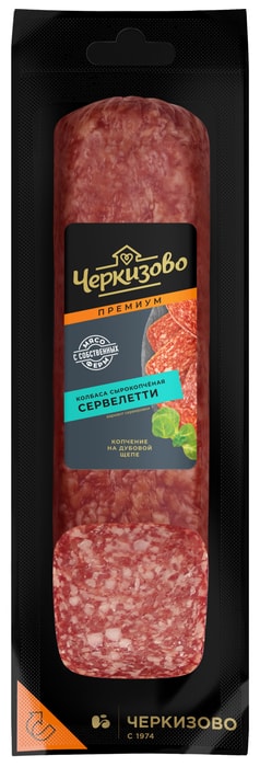 

Колбаса сырокопченая Черкизово Сервелетти 250 г