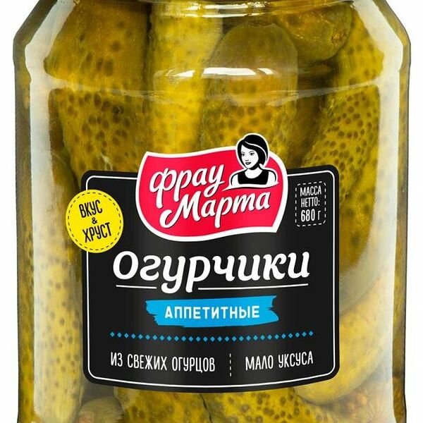 Огурчики Фрау Марта Аппетитные