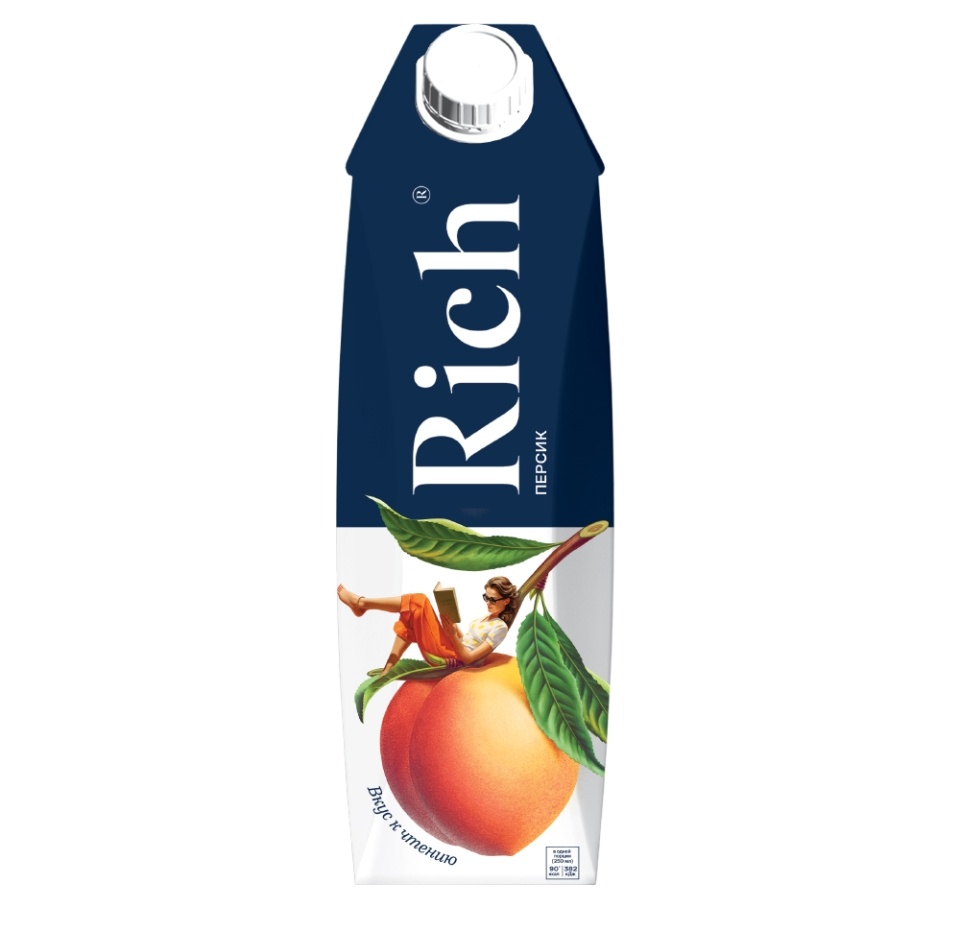 

Нектар Rich Персик 1 л