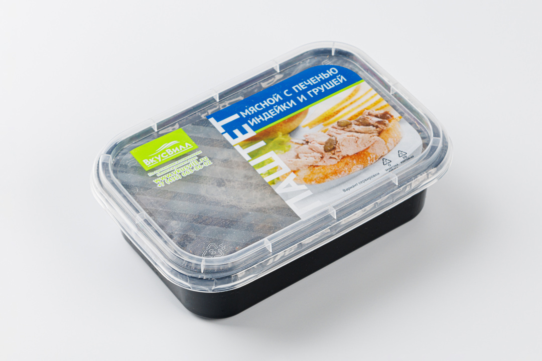 

Паштет мясной с печенью индейки и грушей