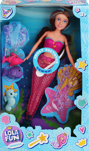 

Кукла Lola Fun Русалка со световыми эффектами 33 см Арт. 115239