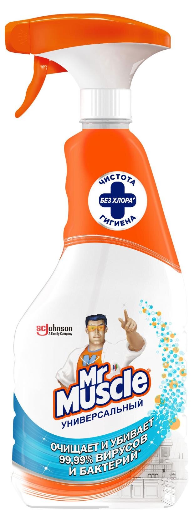 

Чистящее средство Mr. Muscle Универсальное 520 мл