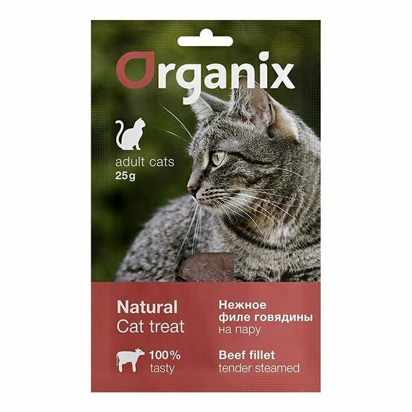 Лакомство для кошек Organix 