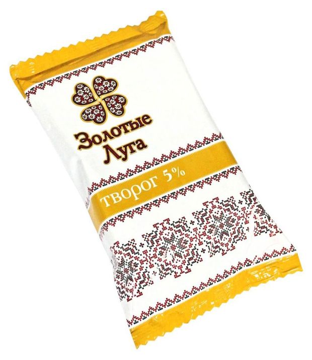 

Творог Золотые луга 5% 200 г