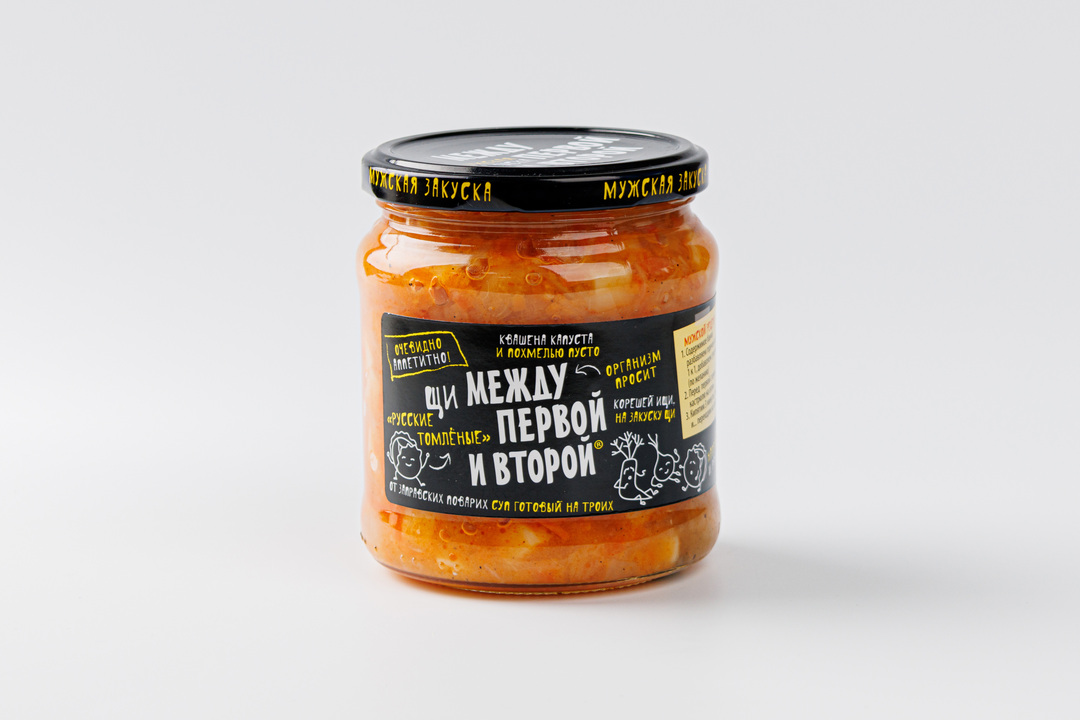

Щи Между первой и второй По-домашнему из квашеной капусты 450 г