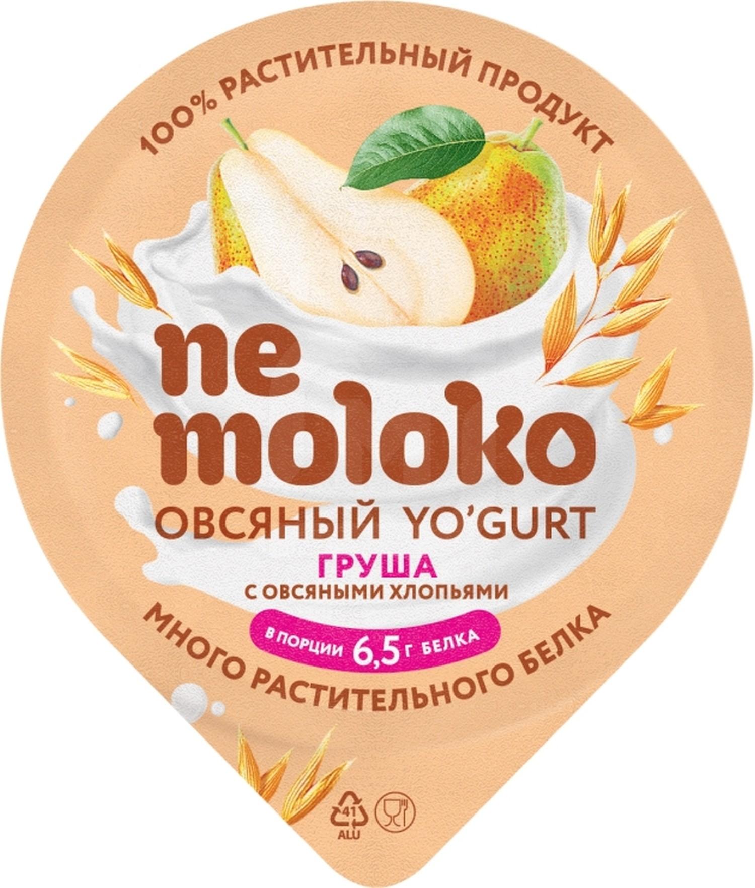 

Продукт овсяный Nemoloko груша-овсяные хлопья