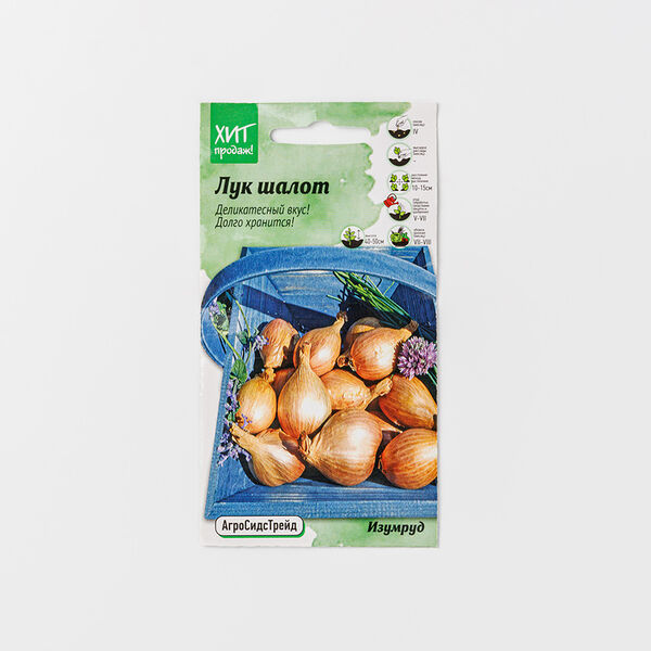 Семена Лук-шалот Изумруд 3 г Аст