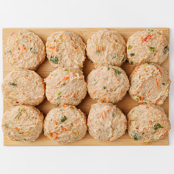 Биточки Индейка-овощи замороженные