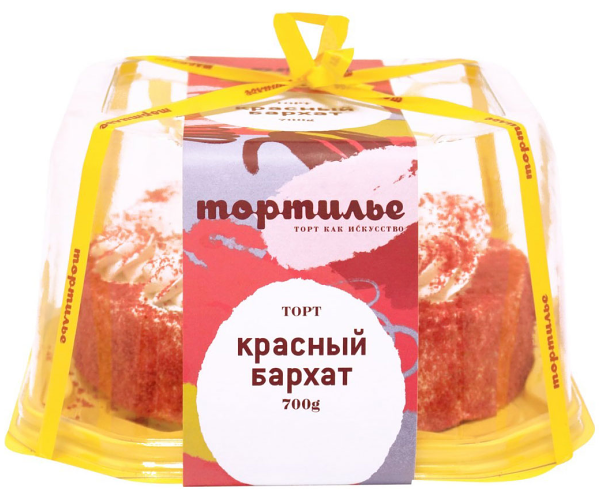 Торт Тортилье Красный бархат