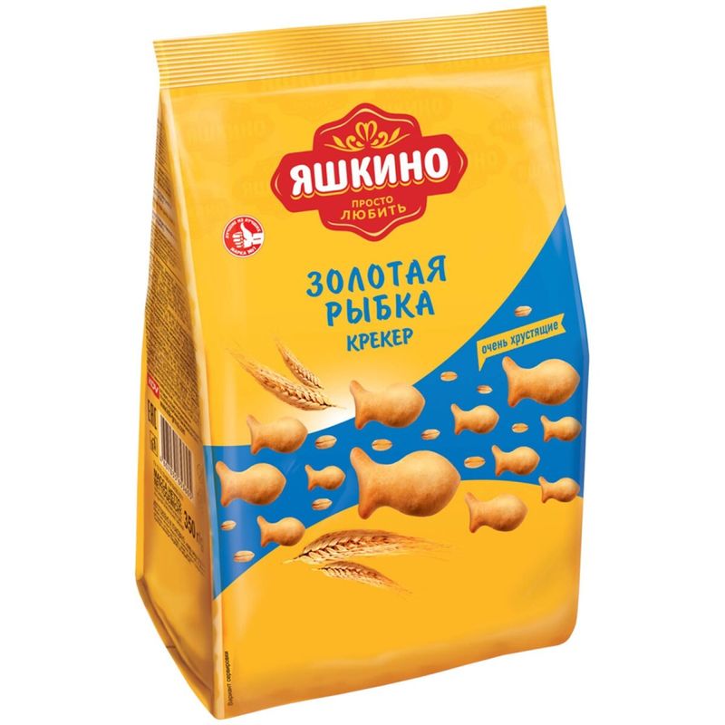 

Крекер Яшкино золотая рыбка, 350 г