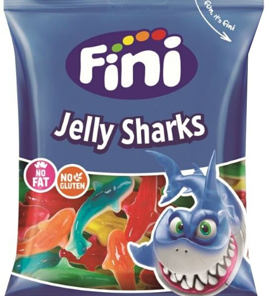 Мармелад Fini жевательный Акулы 90г
