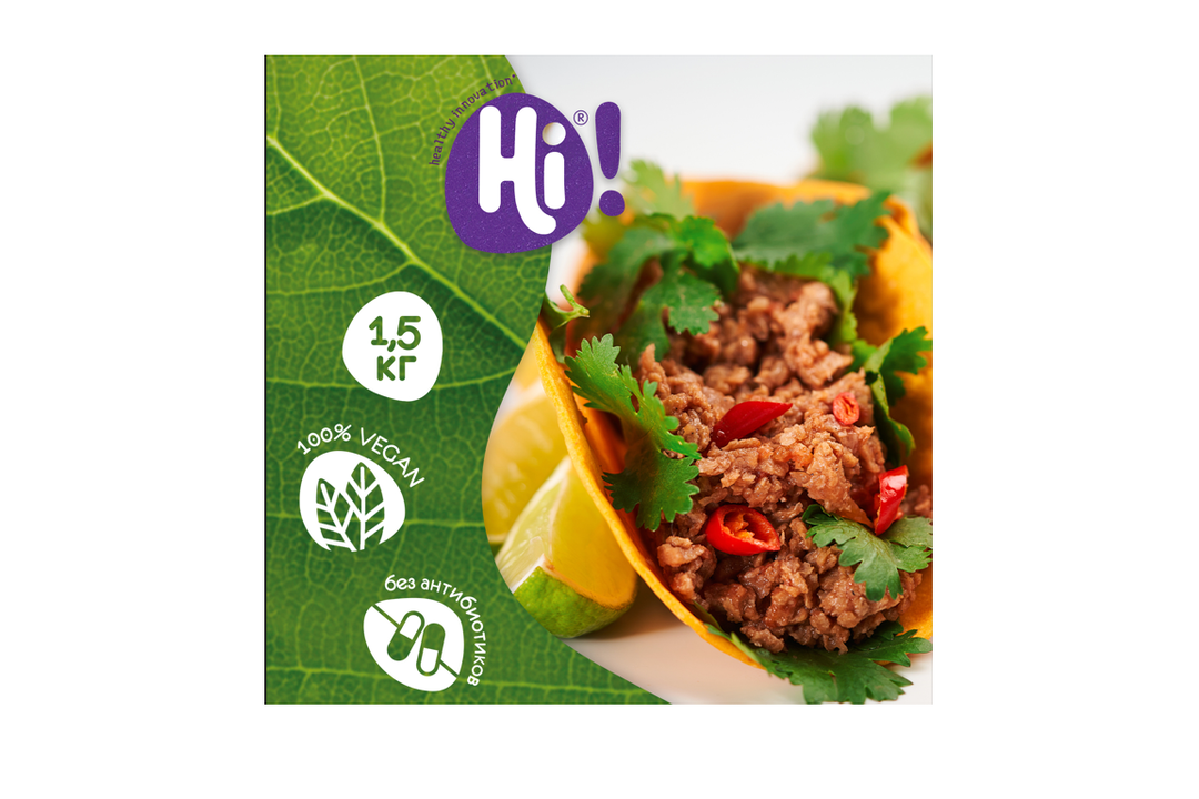 

Фарш Hi Beef растительный замороженный 400 г