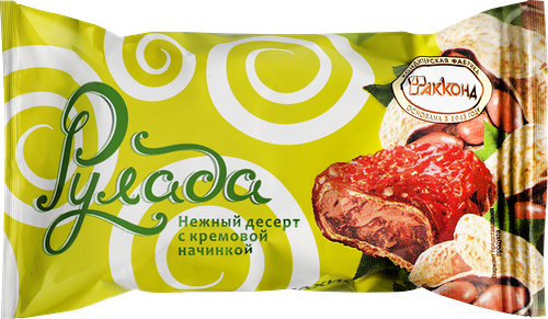 Конфеты Акконд Рулада арахис вес