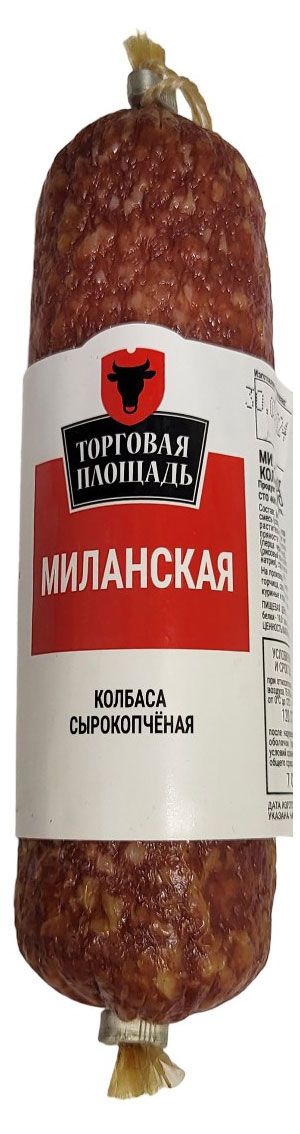 

Колбаса Торговая площадь Миланская с/к, 180 г