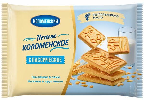 Печенье Коломенское Классическое сахарное, 240 г