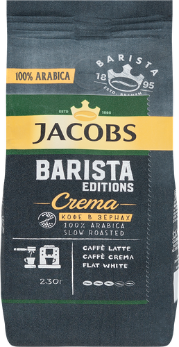 

Кофе молотый Jacobs Barista Editions Crema 230 г