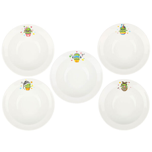 Миска 500мл кактусы, фарфор