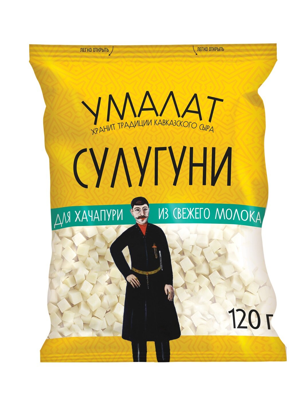 

Сыр Умалат сулугуни для хачапури 45% 120 г