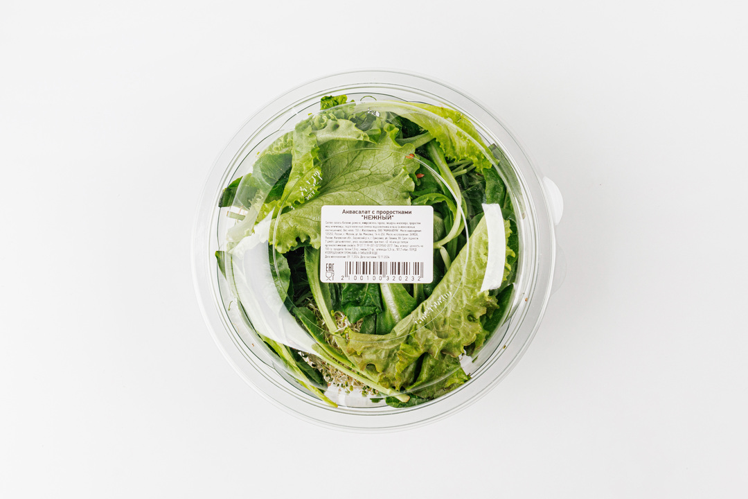 

Аквасалат с проростками Нежный