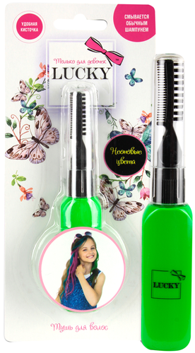 

Тушь для волос Lukky неоновые цвета в ассортименте
