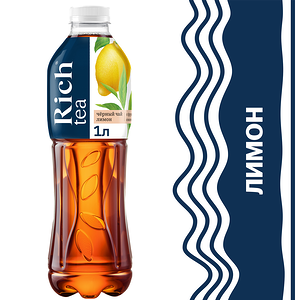 Чай черный RICH лимон, 1л