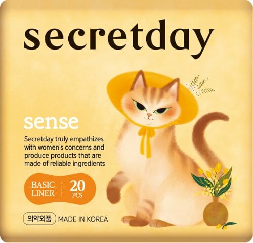 Прокладки Secret Day Sense ежедневные 20шт