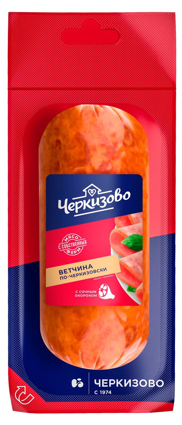 

Ветчина Черкизово по-черкизовски из свинины вареная 400 г