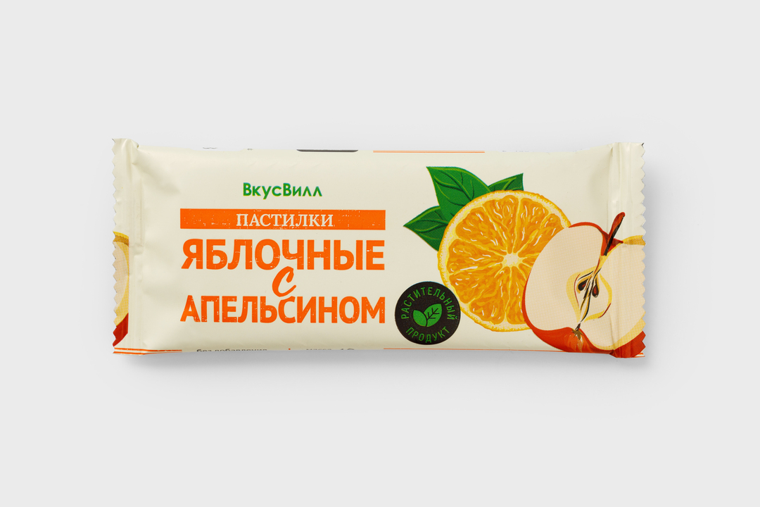 

Пастилки яблочные с апельсином