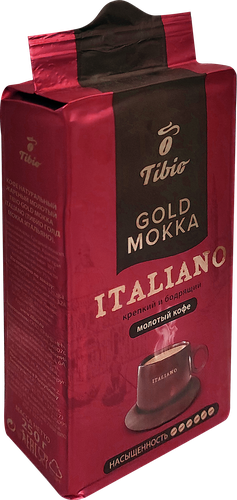 

Кофе молотый Tibio Gold Mokka Italiano 250 г