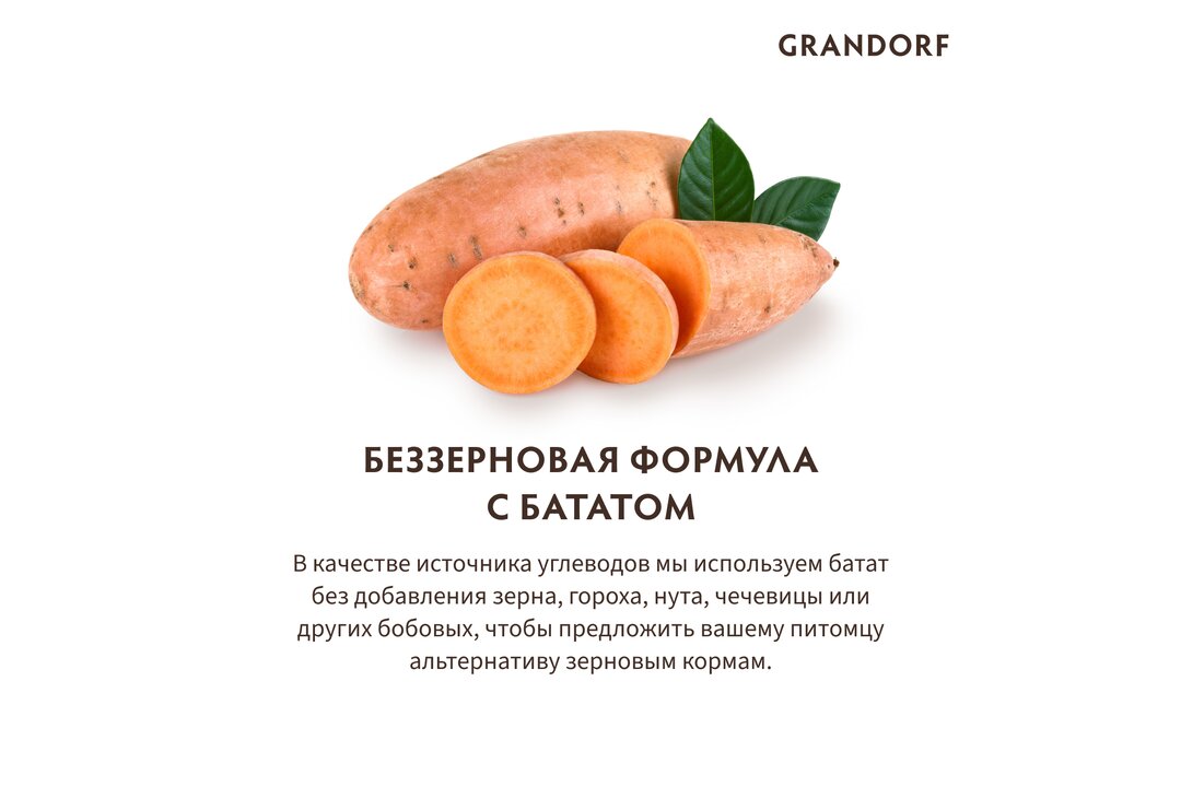 

Сухой корм для собак Grandorf Adult Medium & Maxi для средних и крупных пород с кроликом и индейкой 3 кг