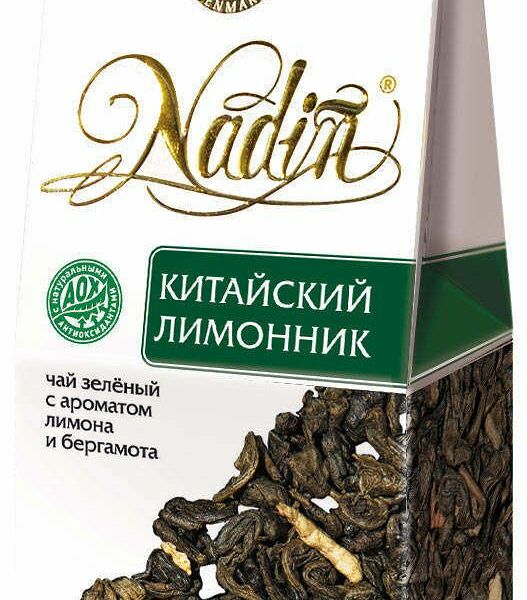 Чай зеленый Nadin Китайский лимонник листовой