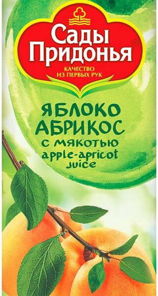 Сок Сады Придонья Яблоко-Абрикос