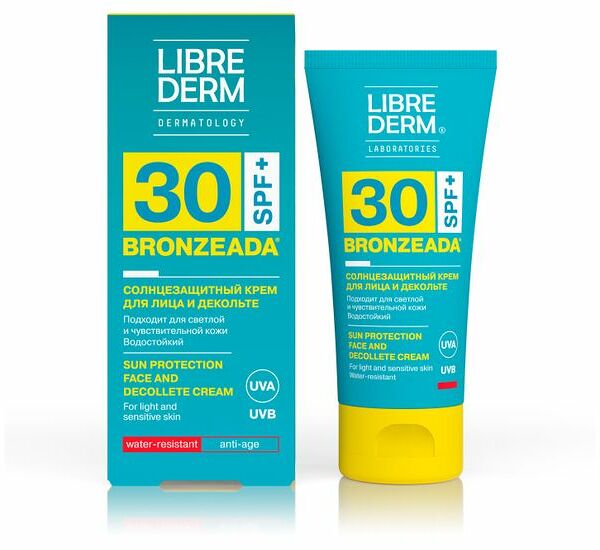 Крем солнцезащитный Librederm Bronzeada SPF 30 50 мл