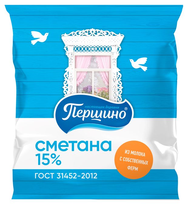 

Сметана Першино 15%, 500 г
