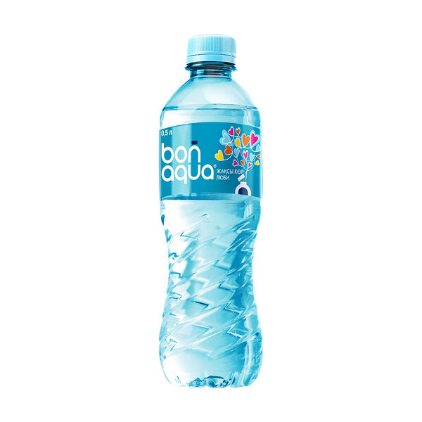 Минеральная вода, Bon Aqua, негазированная, 0,5 л