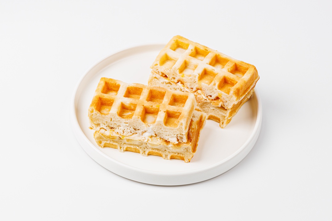 

Сэндвич-вафли бельгийские с апельсиновой начинкой, зам.(Продукт замороженный), 170г