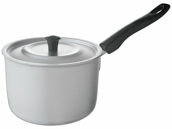 Ковш алюминиевый Scovo с металлической крышкой 1.5 л