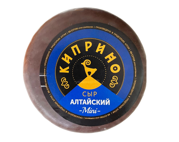 

Сыр Киприно Алтайский мини 50 % БЗМЖ вес