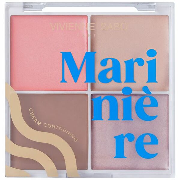 Палетка для скульптурирования лица Vivienne Sabo Кремовая