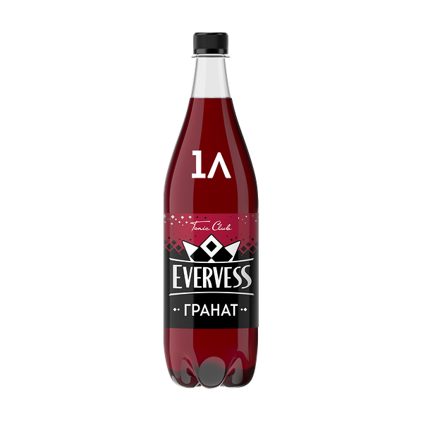Газированный напиток Evervess Манящая Гранада, 1 л