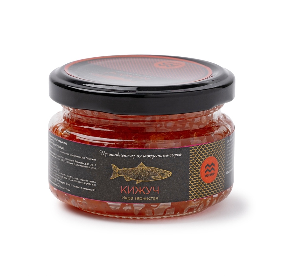 

Икра лососевая Мормер кижуча зернистая соленая 100 г