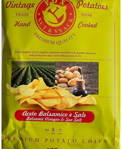 Чипсы Fox с бальзамическим уксусом 120г