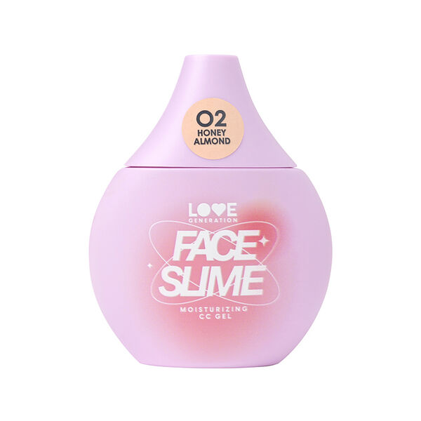 CC-гель для лица Love Generation Face Slime увлажняющий тон 02 Honey almond 30 мл