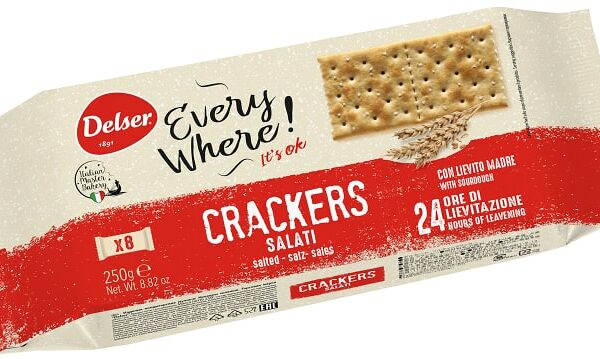 Крекеры Delser с солью 250г