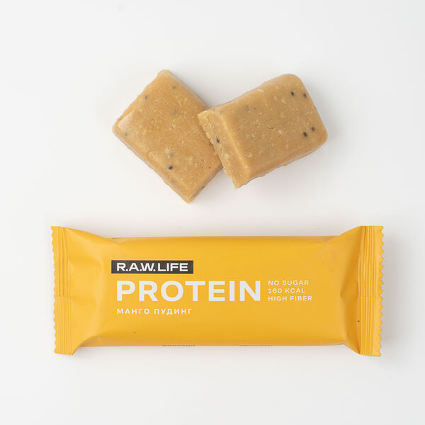 Батончик протеиновый R.A.W.Life Protein манго пудинг