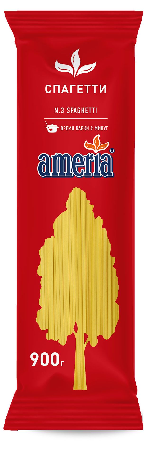 

Макаронные изделия Ameria Spaghetti №3 400 г